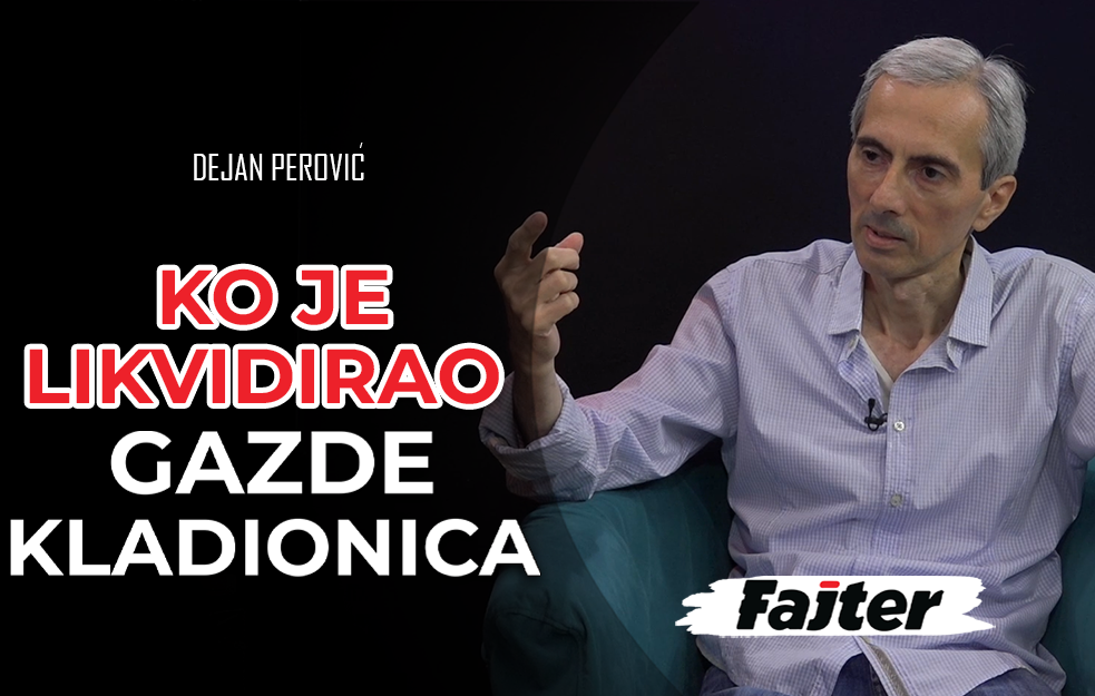DEJAN PEROVIĆ: KO JE I KAKO LIKVIDIRAO GAZDE KLADIONICA (VIDEO)
